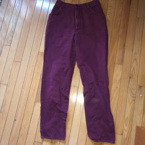Pretty purple pants